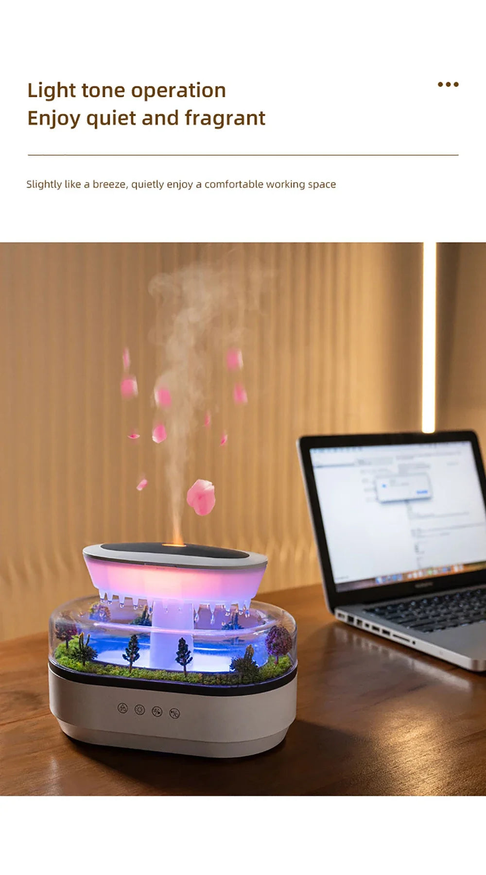 Cloud Rain Humidifier & Diffuser