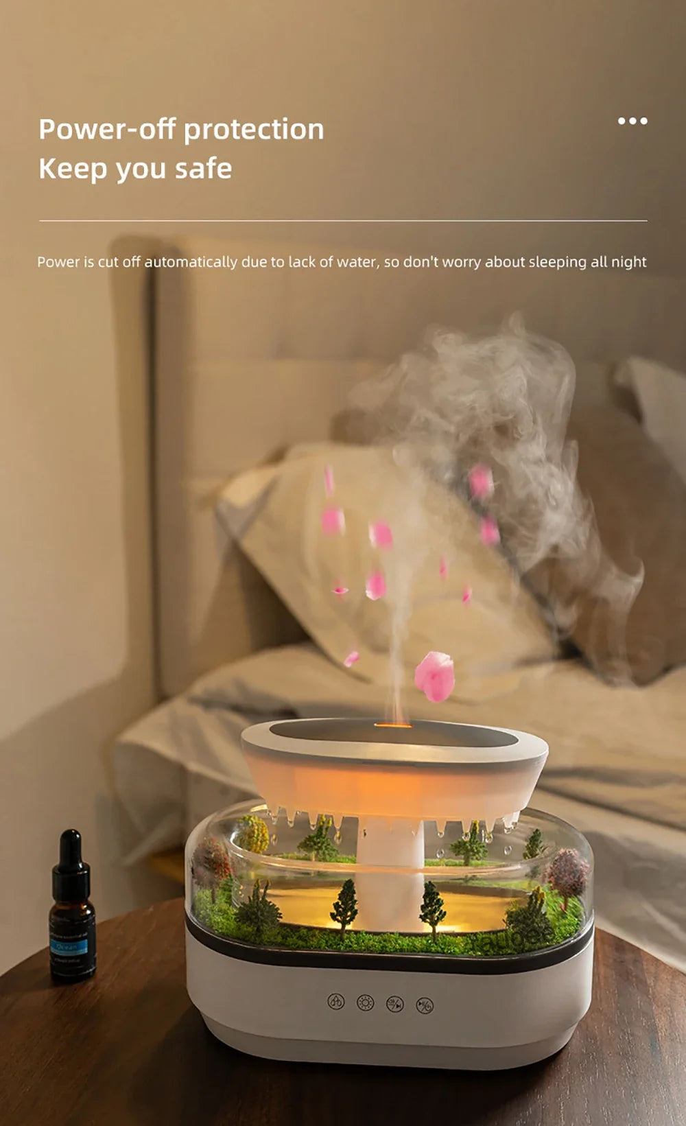Cloud Rain Humidifier & Diffuser