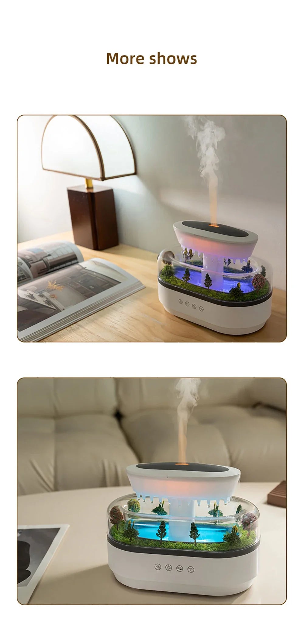 Cloud Rain Humidifier & Diffuser