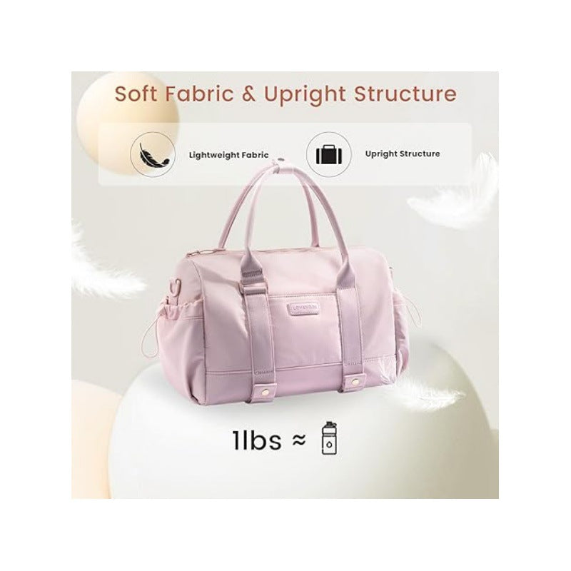 Soft fabric and upright structure — weighs only 1 lb